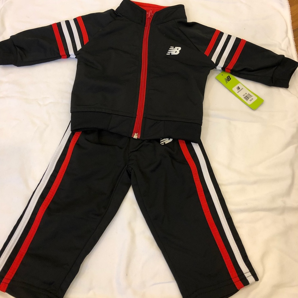 New balance toddler boy tracksuit size 12 months